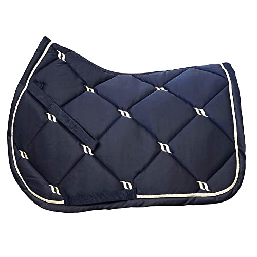 Back on Track® Welltex Nights Collection Schabracke - Saddle Pad Jumping Blue (Full)