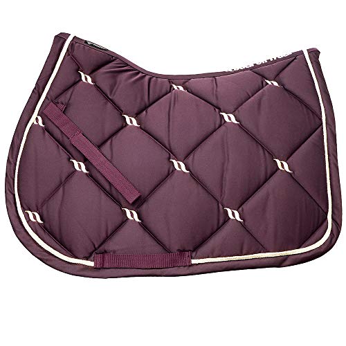 Back on Track Welltex Nights Collection Saddle Pad Jumping Ruby Gr. Full - 2