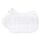 Eskadron REFLEXX Schabracke Big Square Glitter, Größe:Dressur (DL), Farbe:White