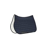Equiline Schabracke Octagon, Baumwollschabracke Form Dressur, Farbe Blue