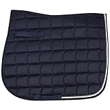 PFIFF 102911 VS Schabracke 'Dyat', hochwertige Satteldecke, modisches Steppmuster, Quik-Dry Untermaterial, Dunkelblau, Full