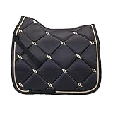 Back on Track® Welltex Nights Collection Saddle Pad Dressage Graphite Gr. Full