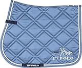 HV Polo Edison Schabracke VS + DR Jeanslook Sommer 2017 (Warmblut DR, denim melange)